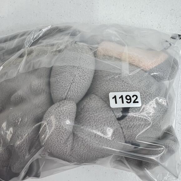 Pro Goleem Elephant Lovey Soft Security Blanket Snuggle Toy Minky Satin Trim - Picture 7 of 7